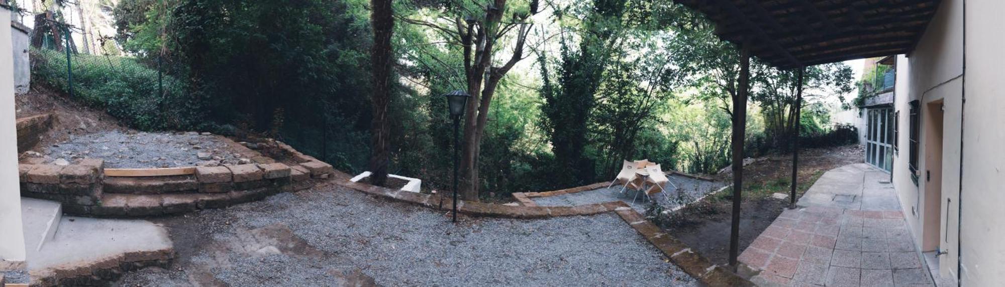 Home Peterpan, B&B Direttamente Sulla Piazza Casal Fiumanese Kültér fotó